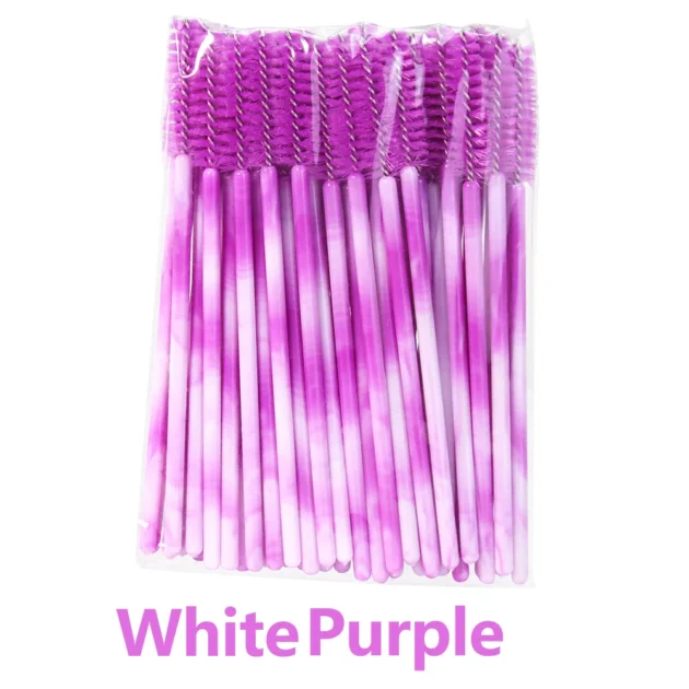 50Pcs Disposable Eyelash & Eyebrow Brushes - Image 10