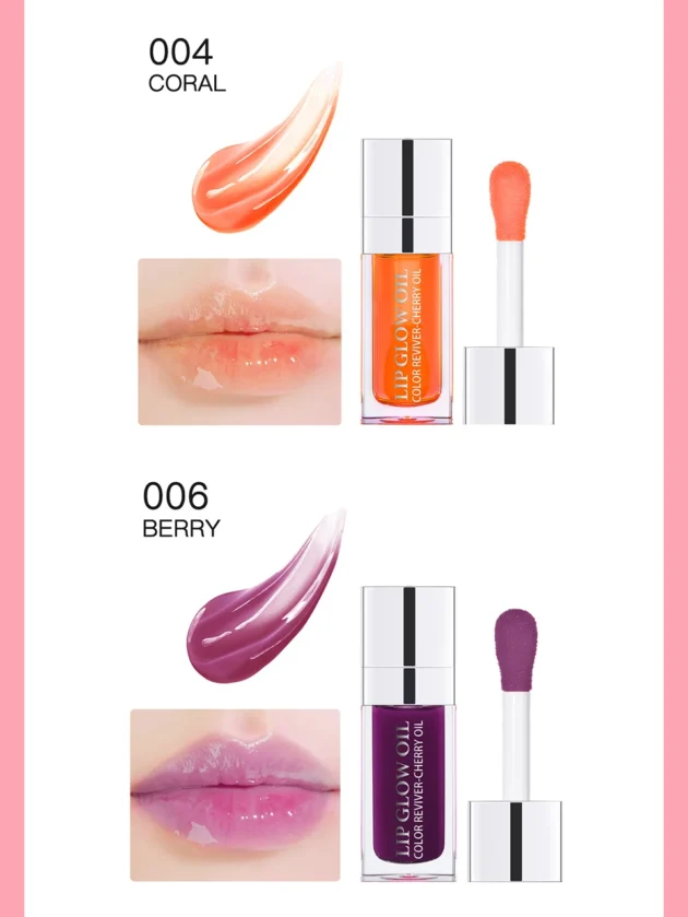 Moisturizing Lip Oil Gloss Plumping Care - Image 25