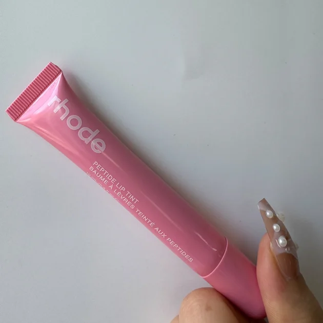 RHODE Blush Stick Lip Gloss Phone Case for iPhone - Image 2