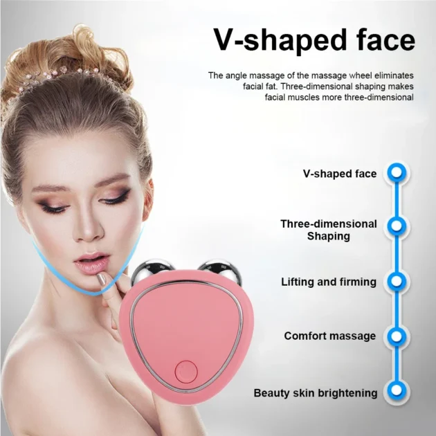 Face Lifting Roller Massager - Skin Tightening & Rejuvenation - Image 5