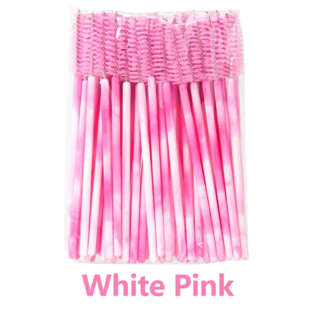 50Pcs Disposable Eyelash & Eyebrow Brushes - Image 7