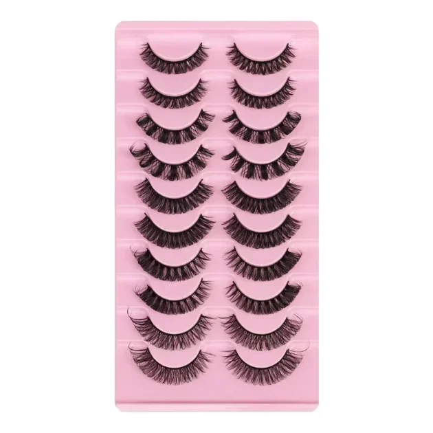 10 Pairs 3D Mink False Eyelashes - Image 8