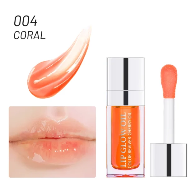 Moisturizing Lip Oil Gloss Plumping Care - Image 7