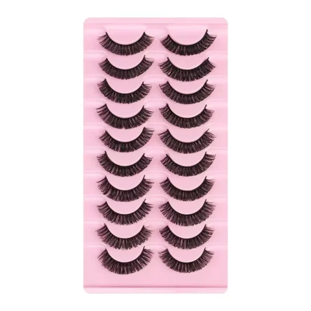 10 Pairs 3D Mink False Eyelashes - Image 9