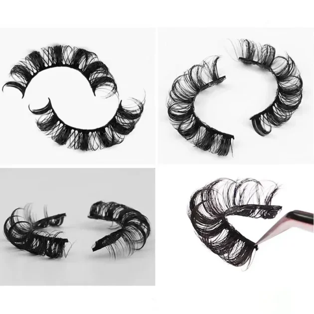 10 Pairs 3D Mink False Eyelashes - Image 3