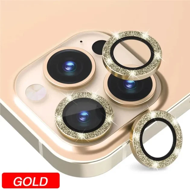 Diamond Metal Camera Lens Protector for iPhone 11-15 Series - Image 12