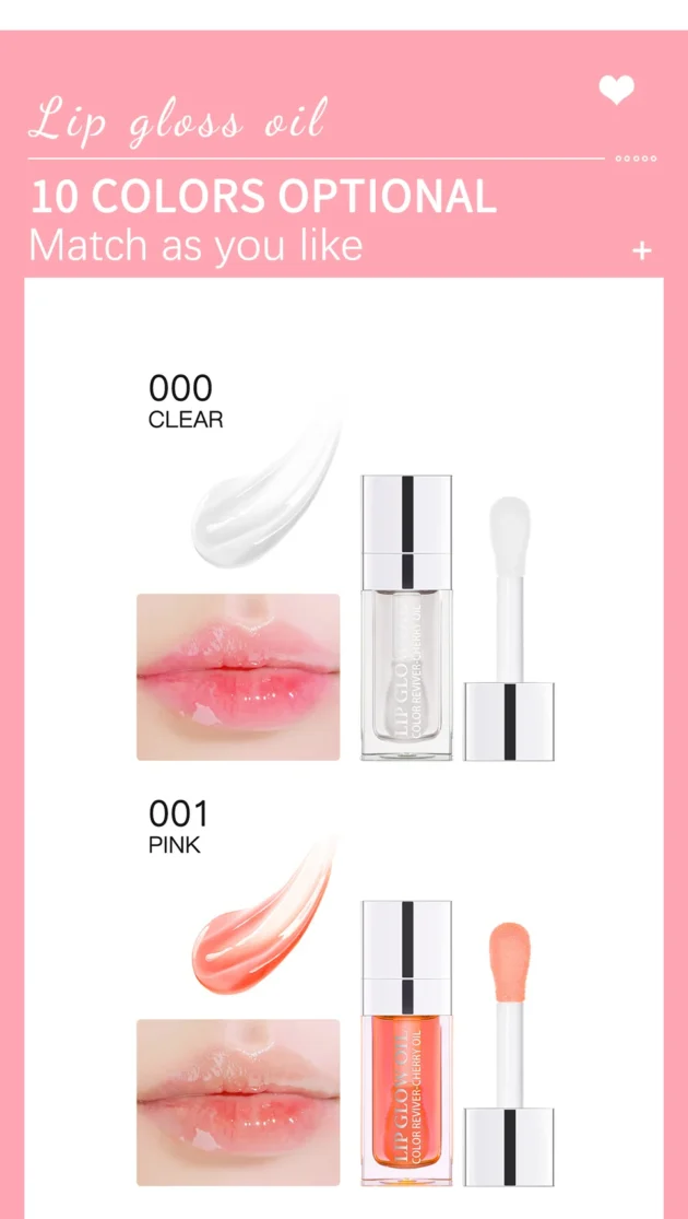 Moisturizing Lip Oil Gloss Plumping Care - Image 24