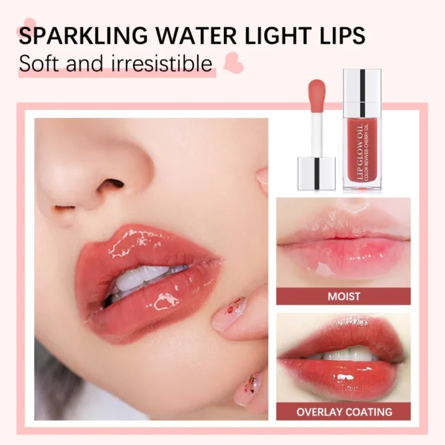 Moisturizing Lip Oil Gloss Plumping Care - Image 2