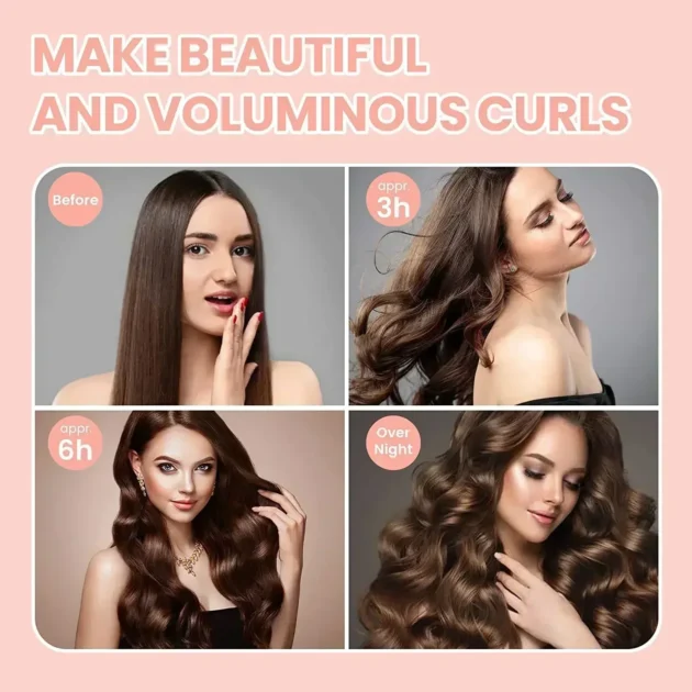 Heatless Hair Curlers Curling Rod Headband - Image 3