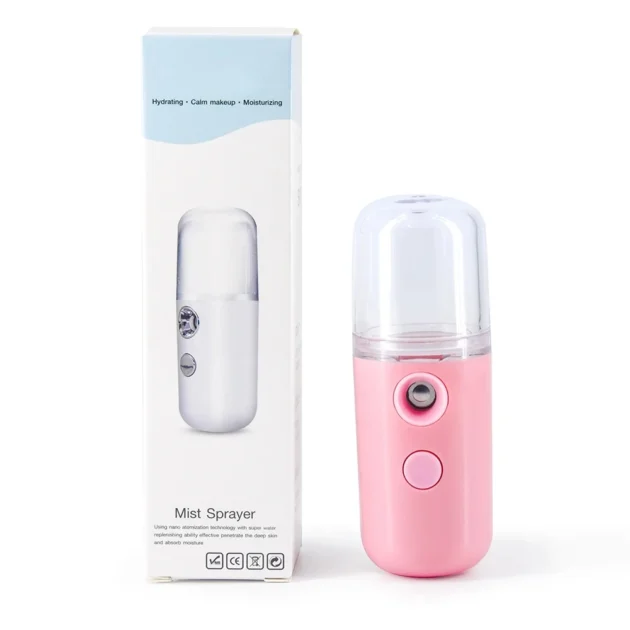 30ml Mini Nano Facial Steamer Rechargeable Portable Hydrating Sprayer - Image 7