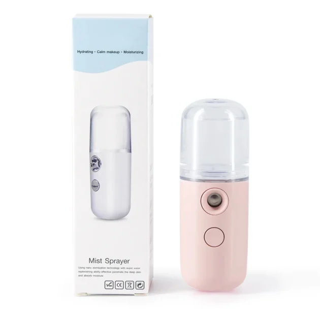30ml Mini Nano Facial Steamer Rechargeable Portable Hydrating Sprayer - Image 10
