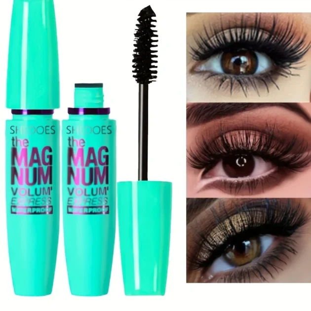 4D Waterproof Black Mascara - Thickening, Lengthening, Curling - Image 4