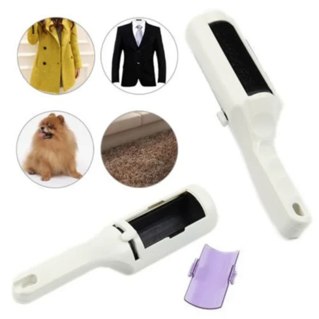 Electrostatic Lint Remover Brush for Pet Hair & Dust Cleaning - Image 4