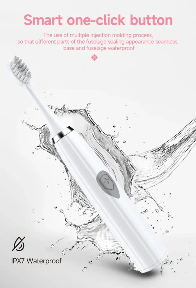 Portable Electric Toothbrush – Soft Bristles, Waterproof, Long Battery Life - Image 17