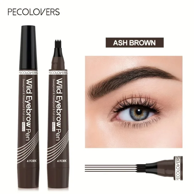 Waterproof 4-Tip Eyebrow Tattoo Pen - Image 10