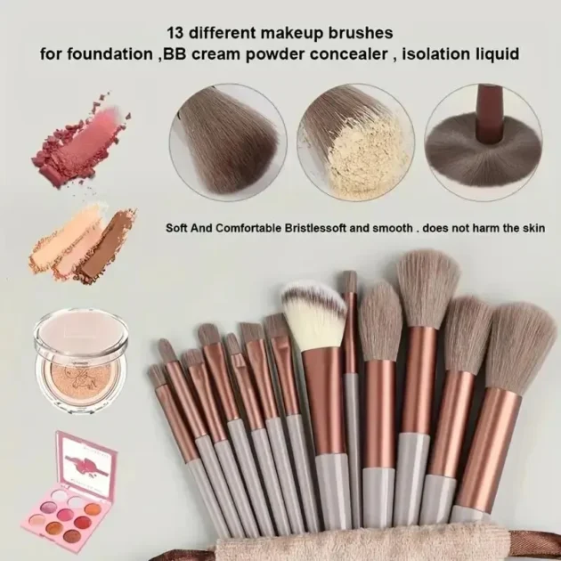 Makeup Brush Set Professional Foundation Eyeshadow Kabuki Beauty Tool - Image 2