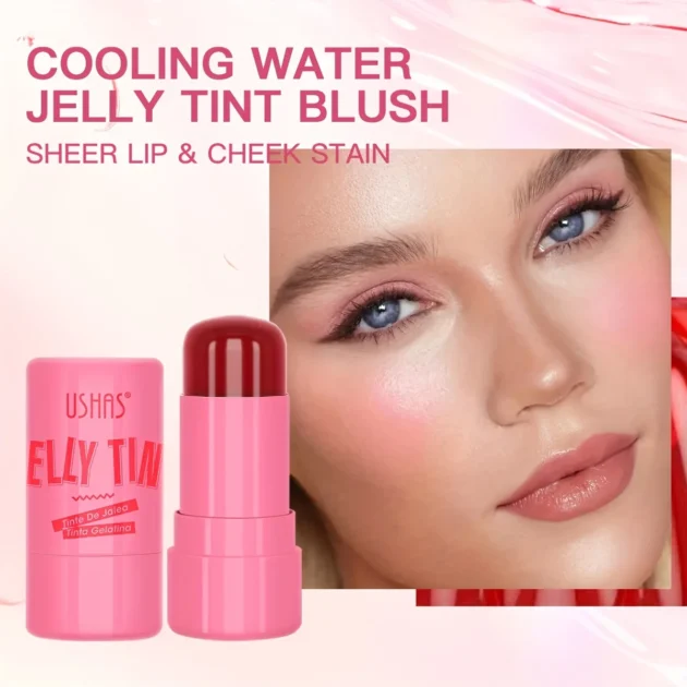 3-in-1 Jelly Blush Stick | Lip Balm, Blush & Eyeshadow - Image 2