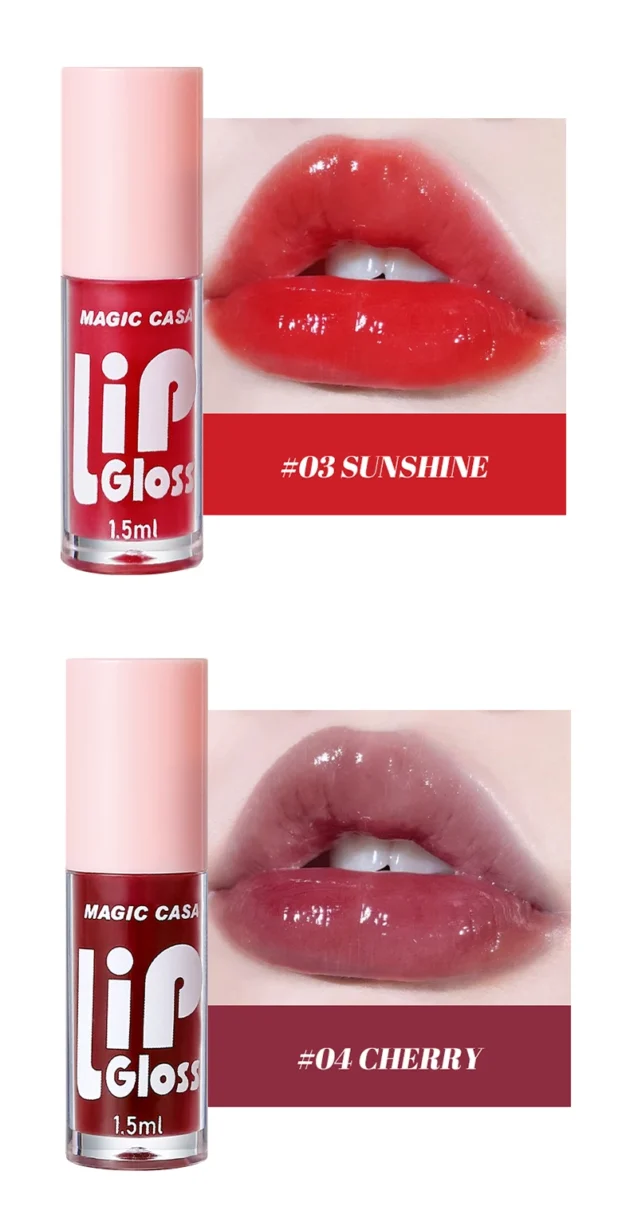 MAGIC CASA 6pcs Hydrating Jelly Lip Oil – Moisturizing & Long-Lasting Shine - Image 17