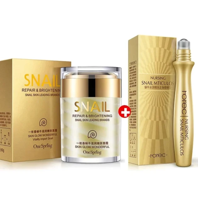 Snail Collagen Skincare Set – Anti-Aging, Whitening, Dark Circle & Eye Bag Removal - Image 26