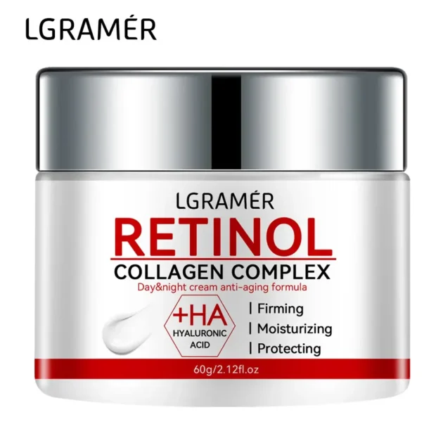 Retinol Firming & Lifting Face Cream – Anti-Wrinkle & Brightening Moisturizer