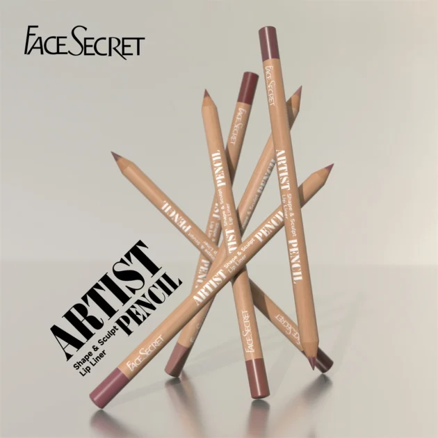 Face Secret Artist Lip Liner Set – Precise, Soft & Matte Sculpting Pencils - Image 12