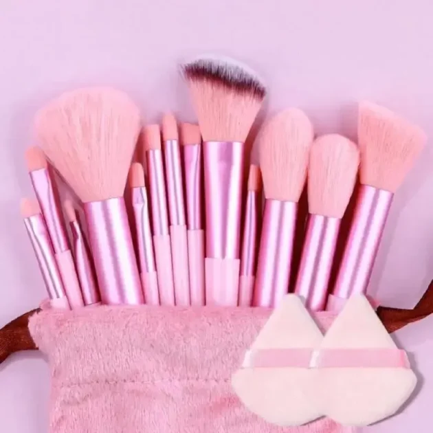 Professional Soft Makeup Brush Set – Foundation, Powder, Eyeshadow, Blending & Beauty Tools - Image 32