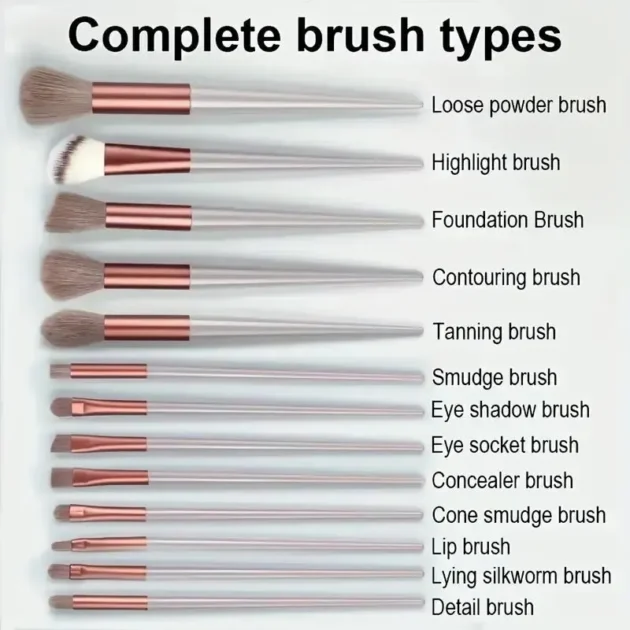 Makeup Brush Set Professional Foundation Eyeshadow Kabuki Beauty Tool - Image 6