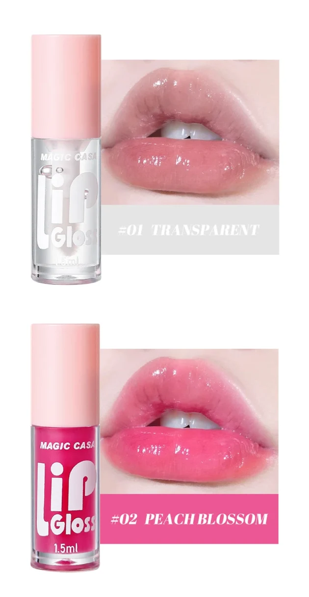 MAGIC CASA 6pcs Hydrating Jelly Lip Oil – Moisturizing & Long-Lasting Shine - Image 16