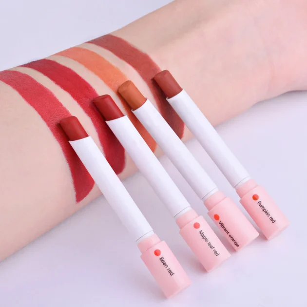 4-Piece Matte Cigarette Lipstick Set – Long-Lasting & Waterproof - Image 4