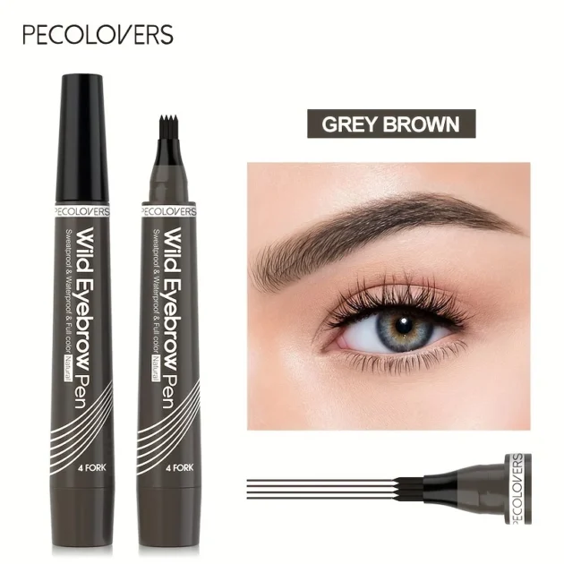 Waterproof 4-Tip Eyebrow Tattoo Pen - Image 7