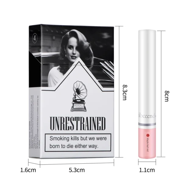 4-Piece Matte Cigarette Lipstick Set – Long-Lasting & Waterproof - Image 6