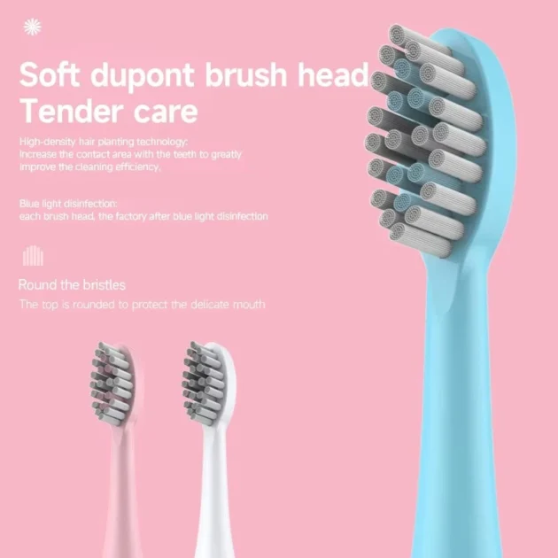 Portable Electric Toothbrush – Soft Bristles, Waterproof, Long Battery Life - Image 2