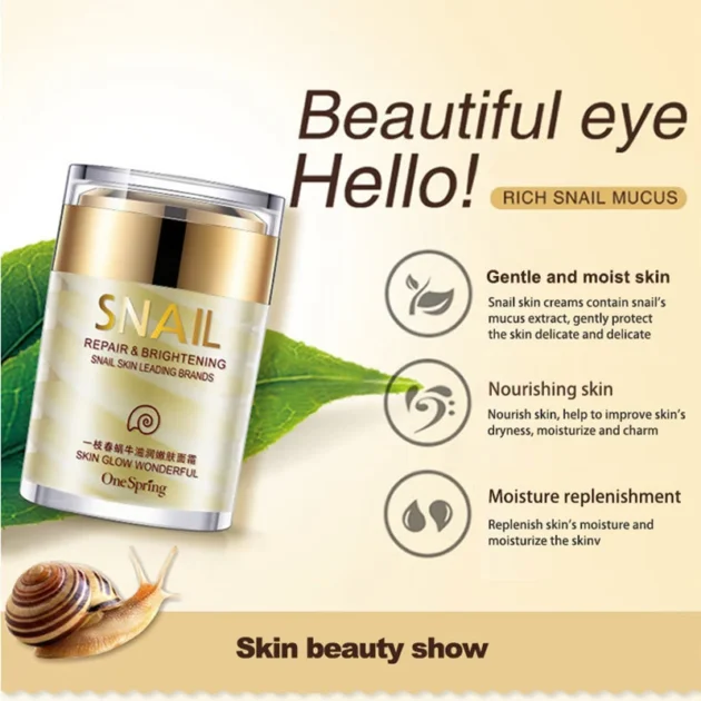 Snail Collagen Skincare Set – Anti-Aging, Whitening, Dark Circle & Eye Bag Removal - Image 3