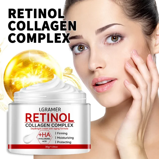 Retinol Firming & Lifting Face Cream – Anti-Wrinkle & Brightening Moisturizer - Image 2