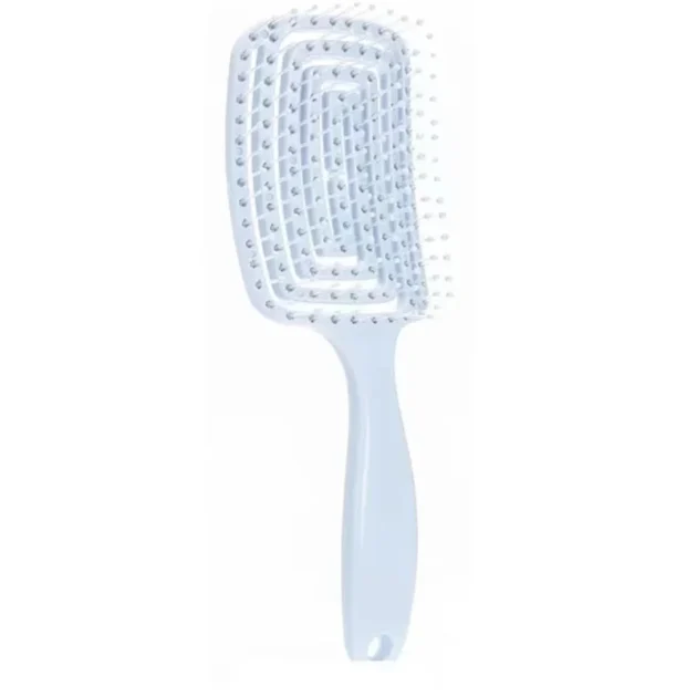 Elastic Hollow Hair Brush – Scalp Massage & Fast Drying Detangler - Image 19