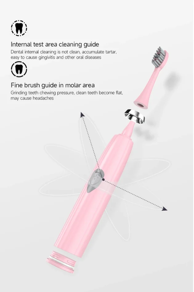 Portable Electric Toothbrush – Soft Bristles, Waterproof, Long Battery Life - Image 18