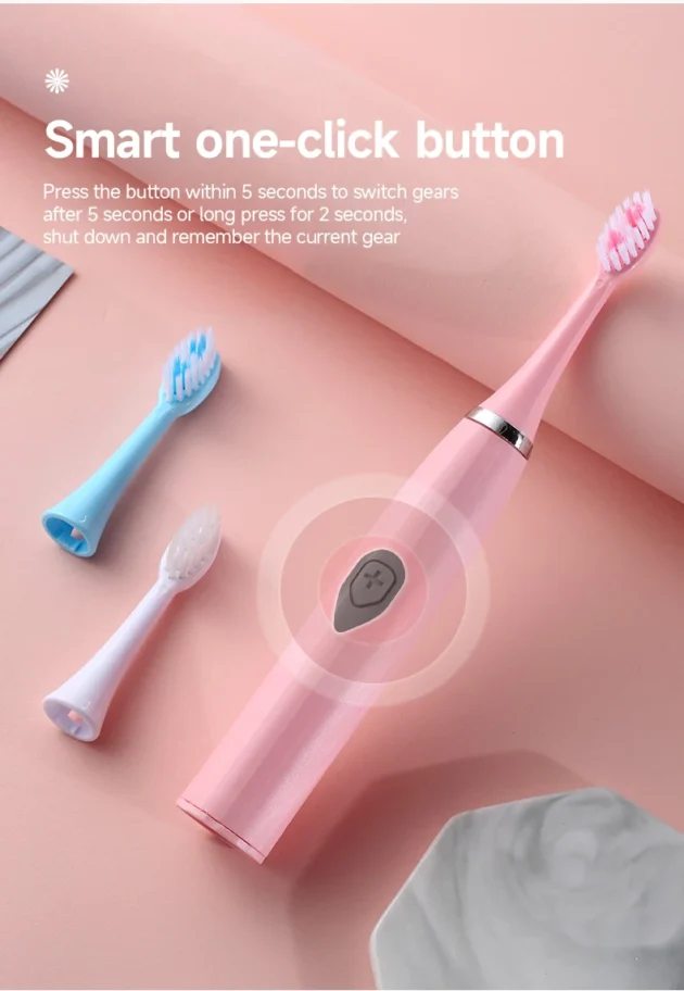 Portable Electric Toothbrush – Soft Bristles, Waterproof, Long Battery Life - Image 16