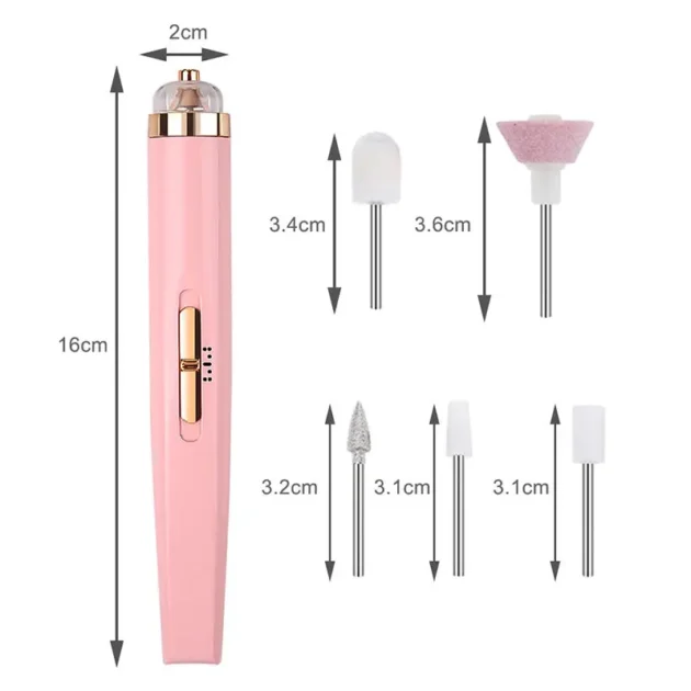 5-in-1 Electric Nail Drill with Light - Image 10