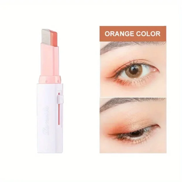 Two-Color Gradient Eye Shadow Stick, Natural 3D, Long-Lasting - Image 8