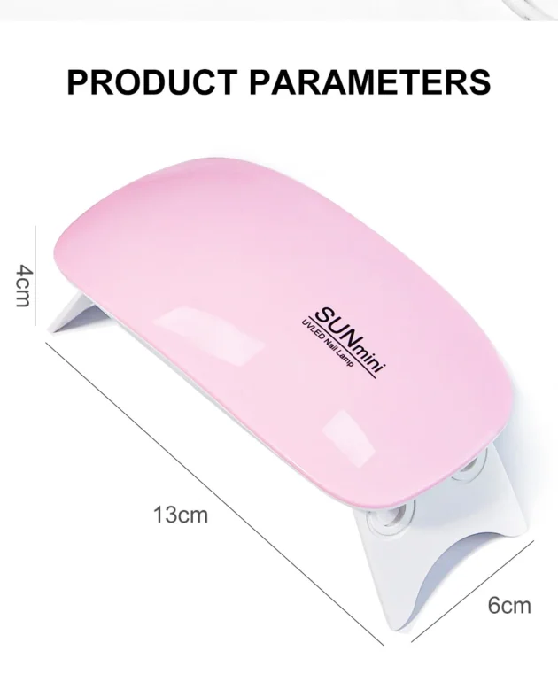 6W Mini UV Nail Dryer Lamp with USB Cable for Home Use - Image 16