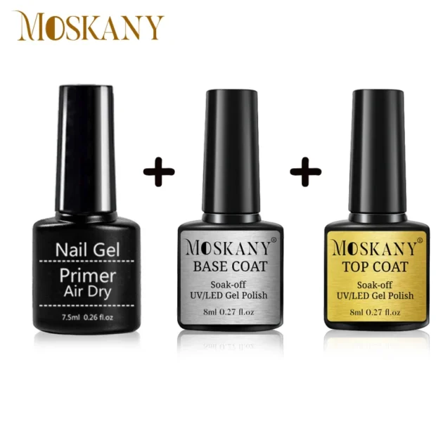 Acrylic Nail Primer & Gel Polish Set